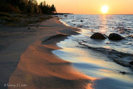 Lake Huron Sunset