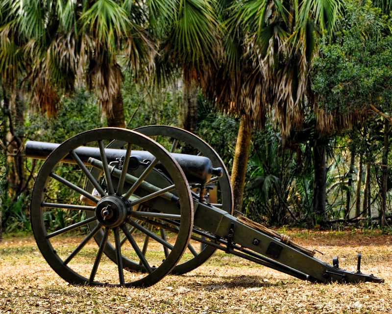 Cannon at Eden State Park