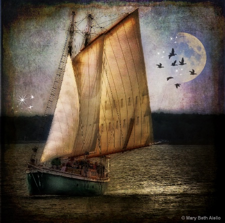 Midnight Sailing