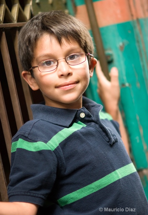 Kid at the Train Museum