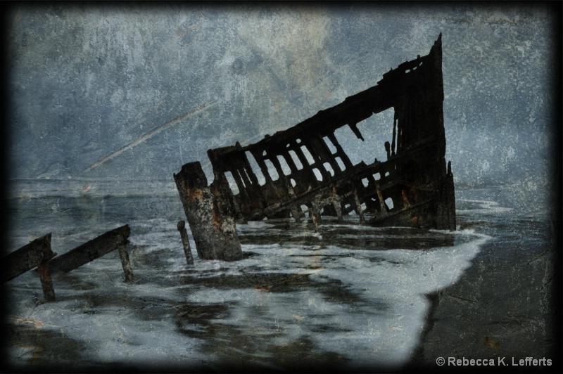 Peter Iredale Shipwreck