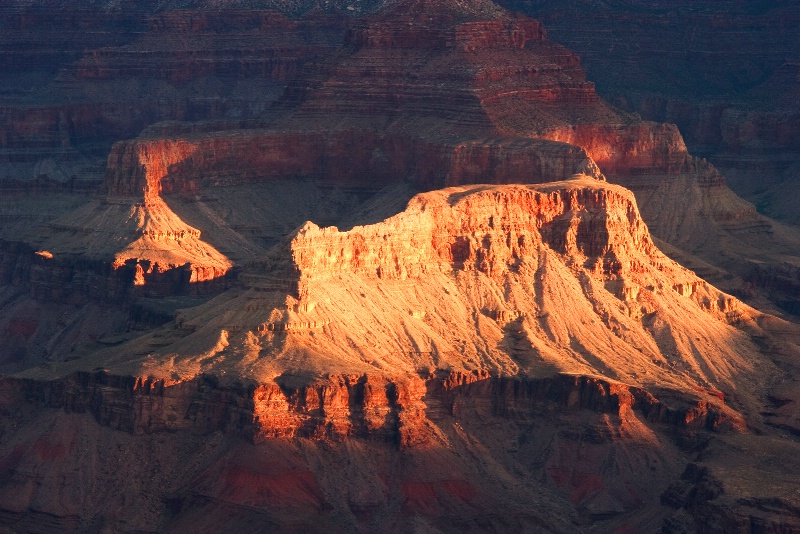 Canyon Sunrise - ID: 9803057 © Robert A. Burns