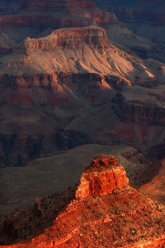 Canyon Sunrise - ID: 9803135 © Robert A. Burns