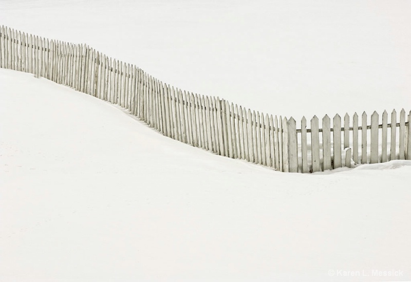 Picket Fence - ID: 9805655 © Karen L. Messick