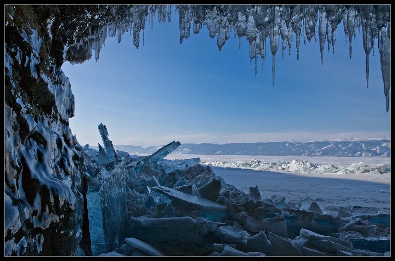 Baikal Lake in February