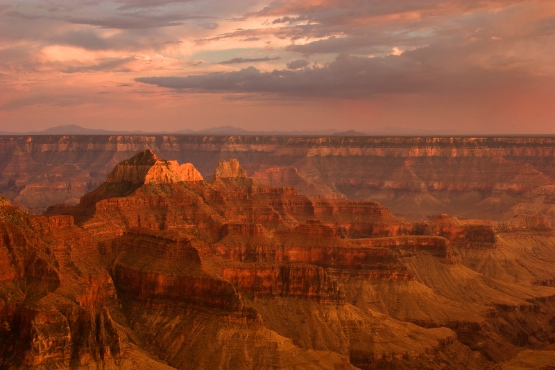 Grand Canyon at Sunset - ID: 9828701 © Robert A. Burns