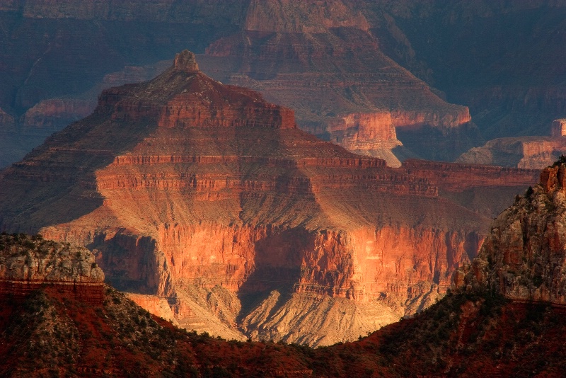 Grand Canyon at Sunset - ID: 9829060 © Robert A. Burns