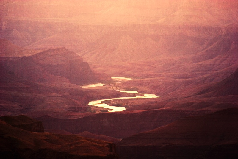 Grand Canyon Before Dawn - ID: 9829259 © Robert A. Burns