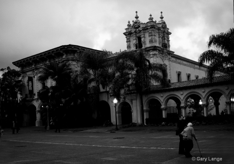 Balboa Park at dusk