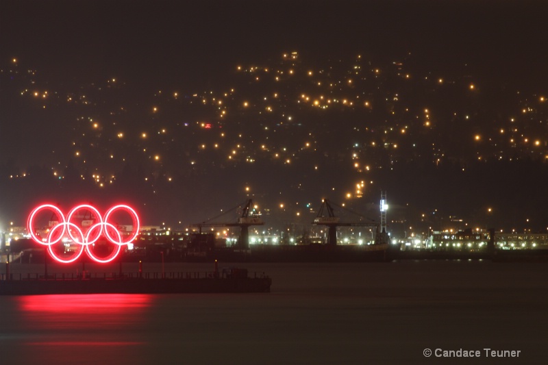 the famous Olympic rings