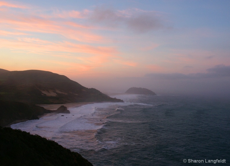 Marine Layer Sunrise - ID: 9837357 © Sharon L. Langfeldt