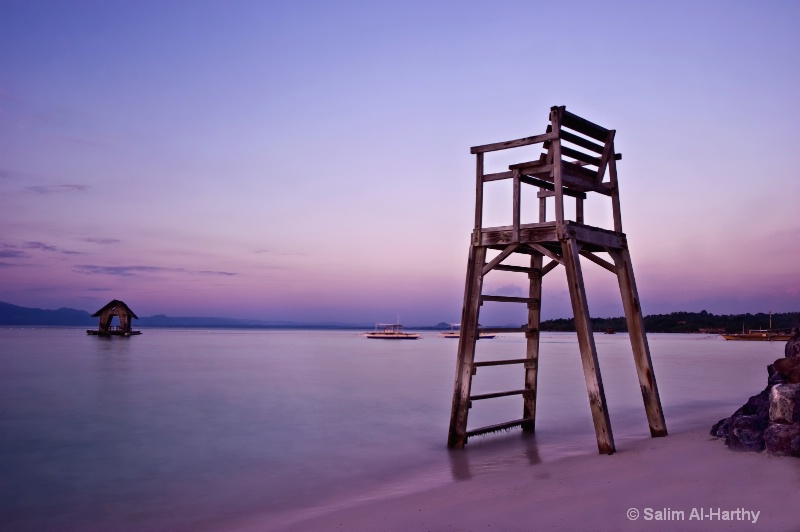 Philippines - Pink Sunset at Panglao Island