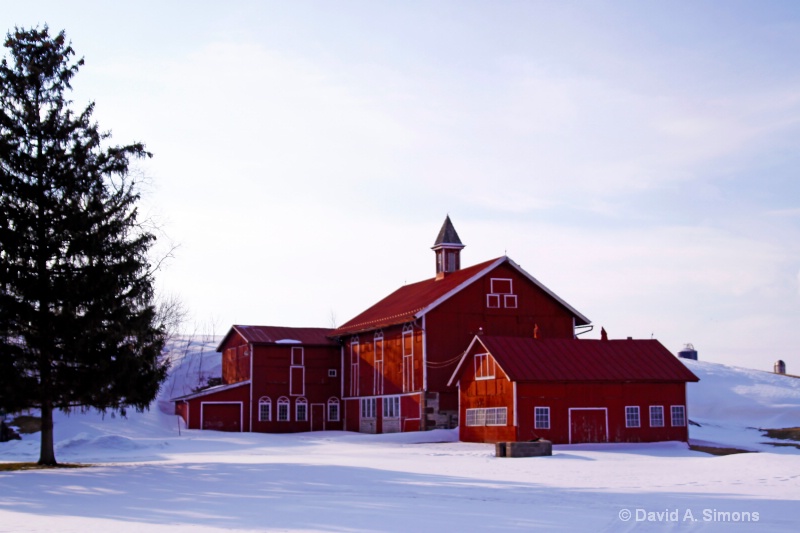 Beautiful Red Barn