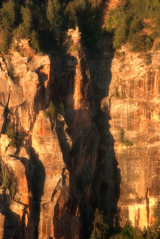 Canyon Light and Shadow - ID: 9852270 © Robert A. Burns