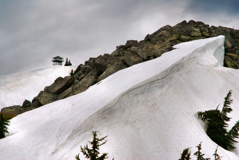 Winter's Perch on Granite Peak