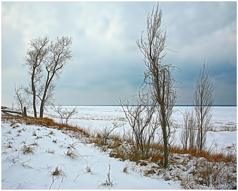 Lake Michigan Shelf Ice - ID: 9862938 © John A. Roquet