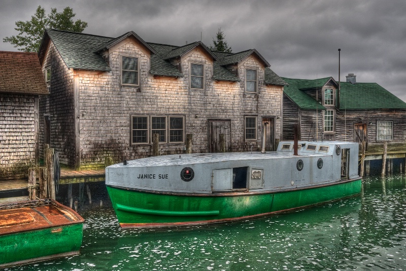 Fishtown - Leland, Michigan - ID: 9880002 © Robert A. Burns