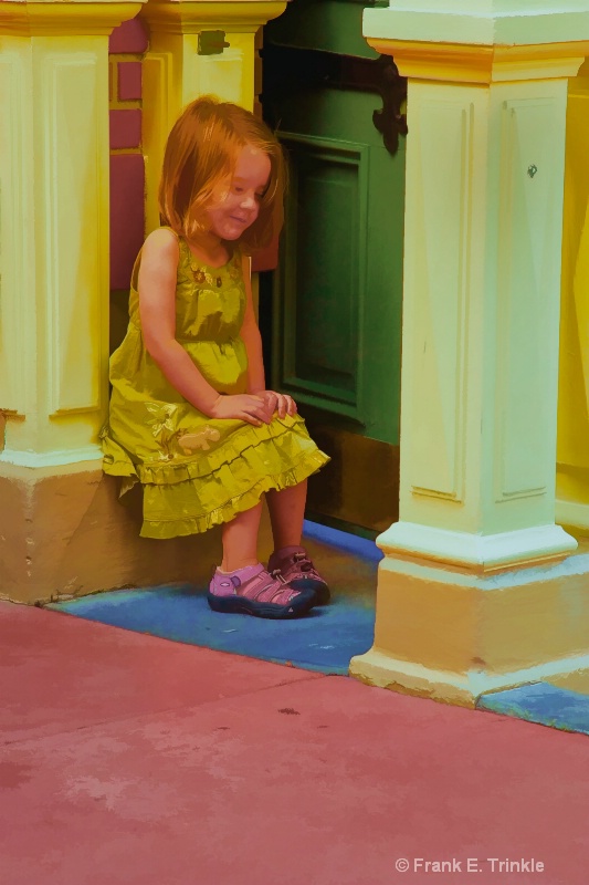 Little Girl in Doorway