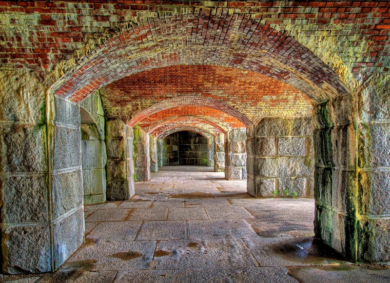 Arches at Fort Popham