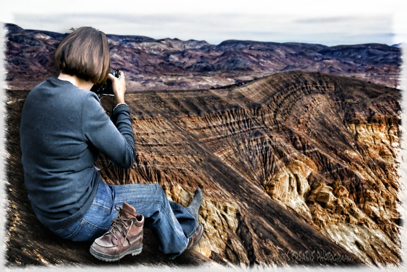 On the Edge in Death Valley - ID: 9905319 © JudyAnn Rector