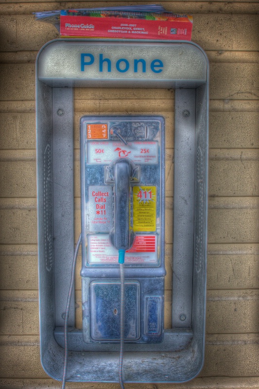 Pay Phone - Mackinac Island 9-10-06 - ID: 9906430 © Robert A. Burns