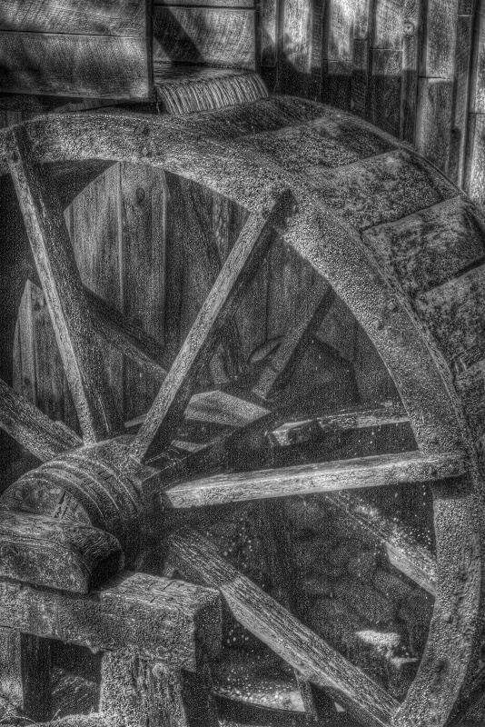 Water Wheel - ID: 9939545 © Robert A. Burns
