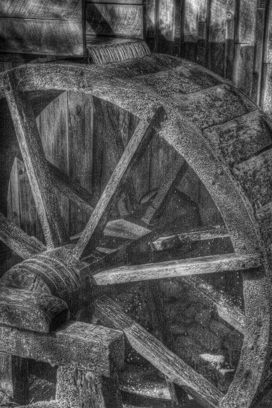 Water Wheel - ID: 9939545 © Robert A. Burns