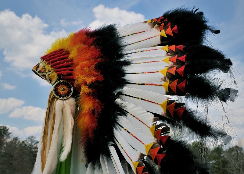 HEAD-DRESS OF THE CHIEF