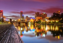 Photography Contest Grand Prize Winner - April 2010: Melbourne Lights on the Yarra River