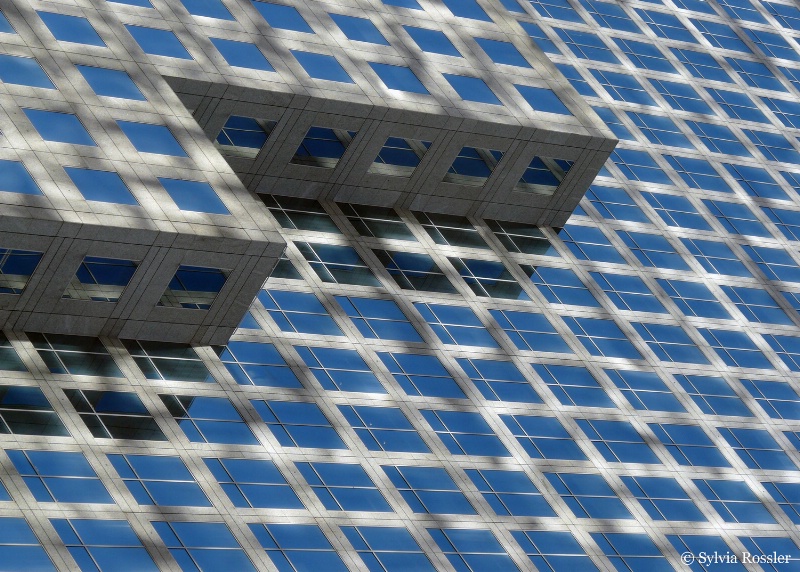 Sunlight reflecting Building