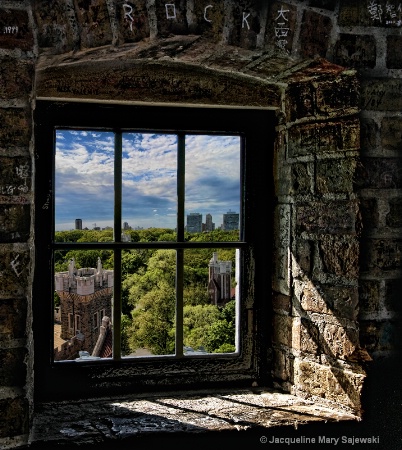 Rapunzels View/Looking Out of Casa Loma Turret