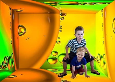 Boys in the Bubble Room ...