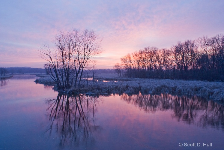 yahara river sunrise