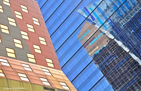 new york city reflections & windows