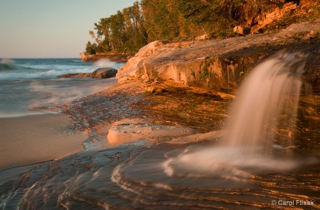 Sunset at Miner's Beach