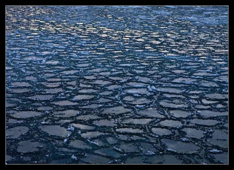 Freezing-over of the Baikal Lake