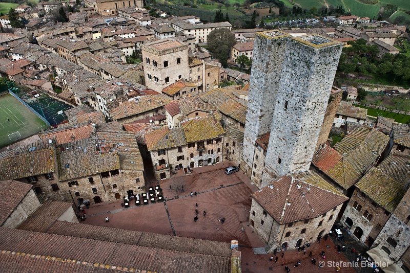 The Square of San Gimignano
