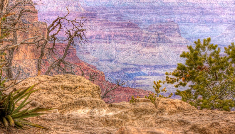 Grand Canyon HDR - ID: 10041667 © Leslie J. Morris