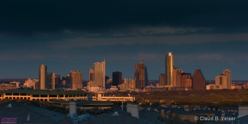 Austin, Texas Skyline at dusk