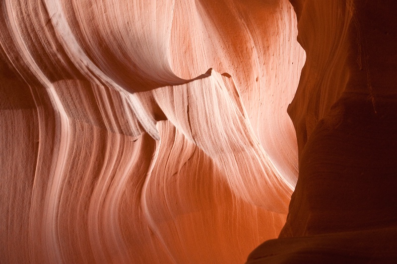 Illusion in Antelope Canyon