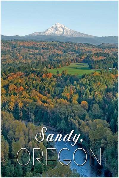 Sandy, Oregon from Jonsrud Viewpoint - ID: 10057862 © David P. Gaudin