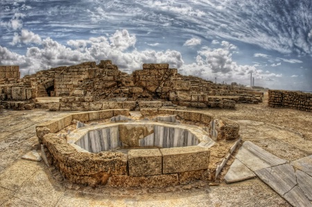 Bath at Caesarea 