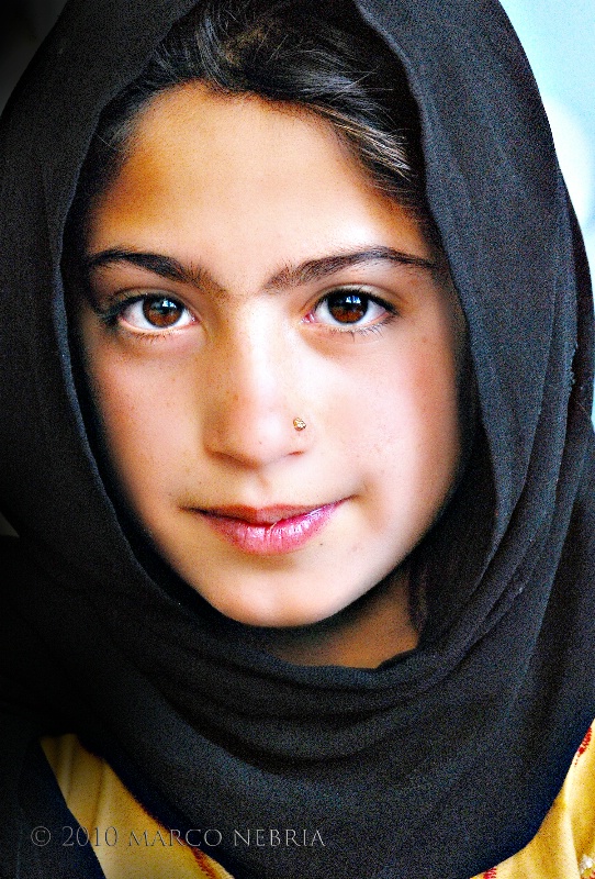 A girl from Jordan