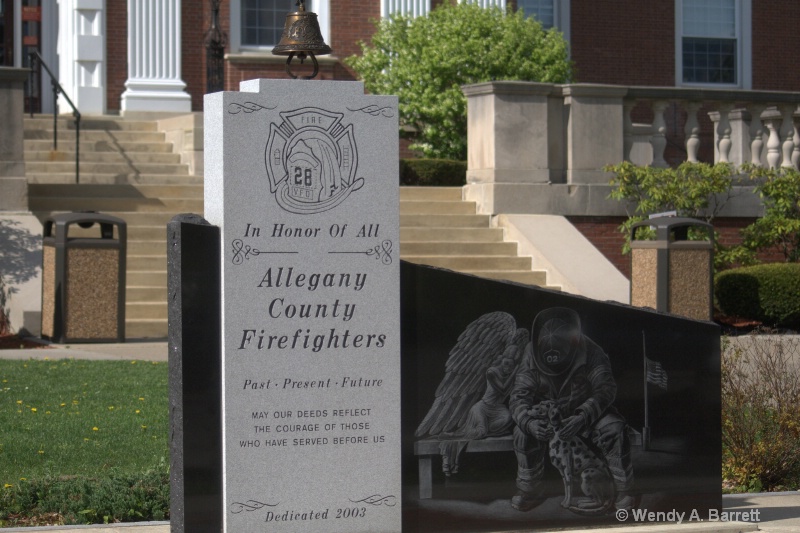Firefighters Memorial - ID: 10132693 © Wendy A. Barrett