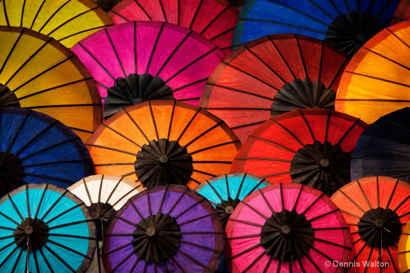 luang prabang umbrellas