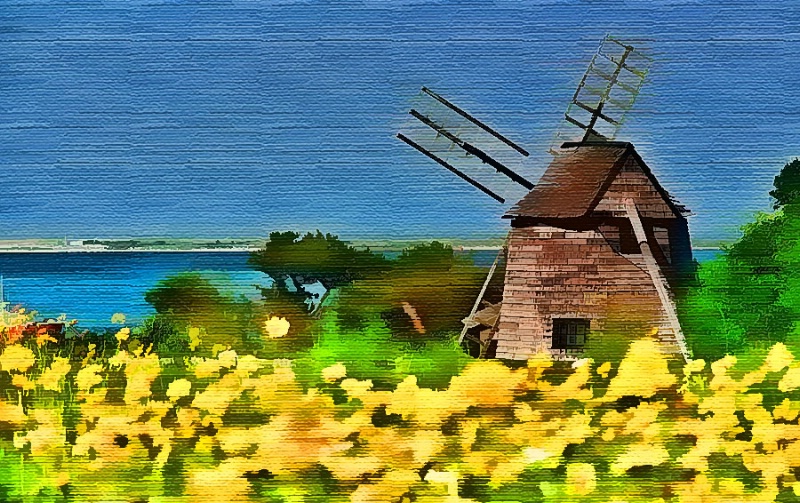 Windmill of My Dreams - ID: 10156590 © Kathy Salerni