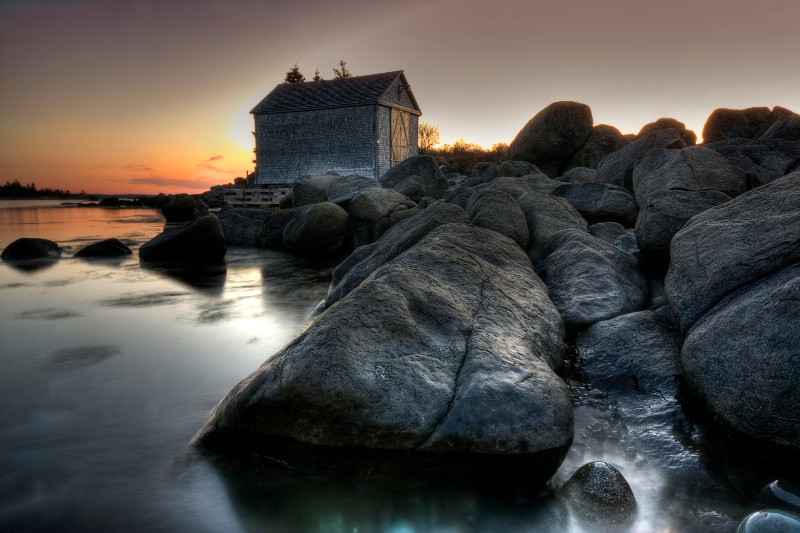 First Light at the Boat House