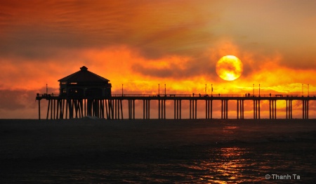 Sunset, Huntington Beach, CA