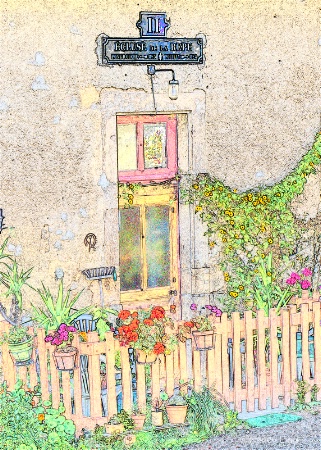 Doorway color sketch