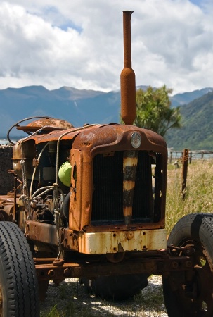 A tractor rust